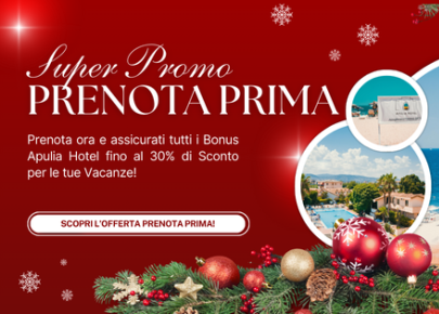 Offerta speciale: prenota ora e risparmia fino al 30% sulle vacanze.