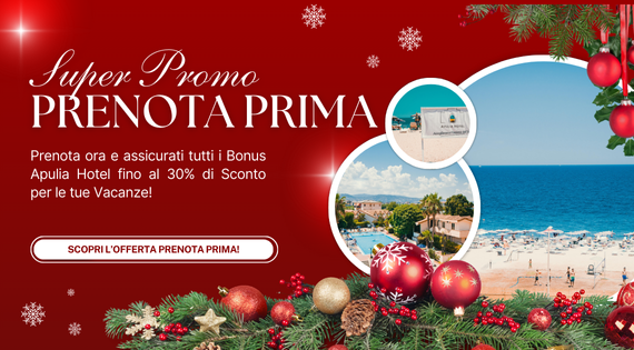 Offerta speciale: prenota ora e risparmia fino al 30% sulle vacanze.